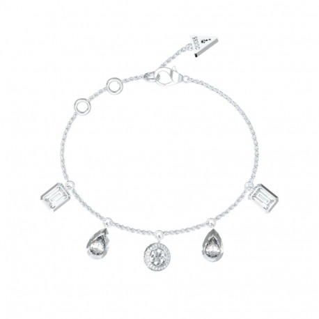 Ladies' Bracelet Guess JUBB05239JWRHS Silver