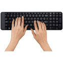 Keyboard and Mouse Logitech 920-003168 Black QWERTY