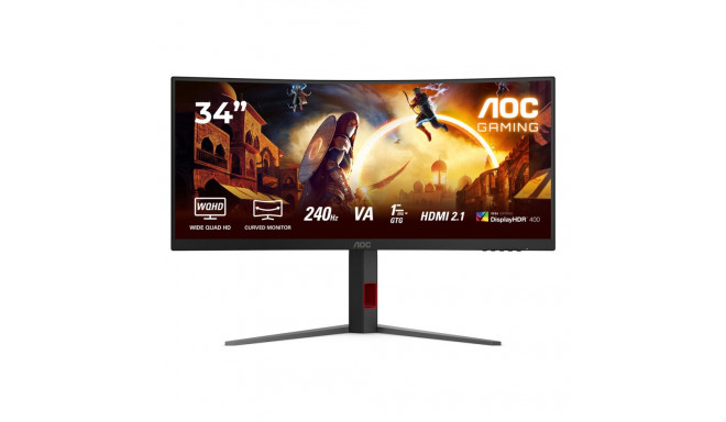 Monitor AOC CU34G4Z 34" Wide Quad HD