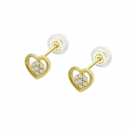 Ladies' Earrings Lotus HIN00361 Golden
