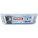 Food Preservation Container Pyrex White Transparent Rectangular 1,5 L