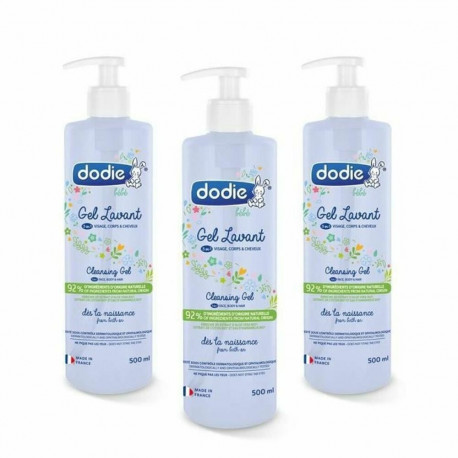 Dušigeel Dodie 500 ml 3 Tükid, osad (3 Ühikut)
