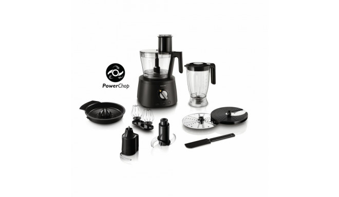 Food Processor Philips Black 1300 W