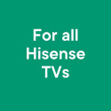 Hisense Universal Remote Control One For All Black