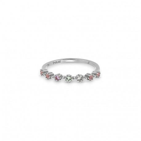 Ladies' Ring 24KAE 12415S/54 Silver 14