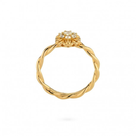Ladies' Ring 24KAE 124108Y/54 Golden 14