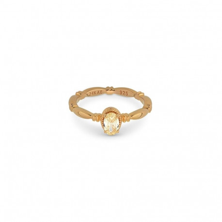 Ladies' Ring 24KAE 12441Y/54 Golden 14