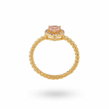 Ladies' Ring 24KAE 12469Y/56 16 Golden