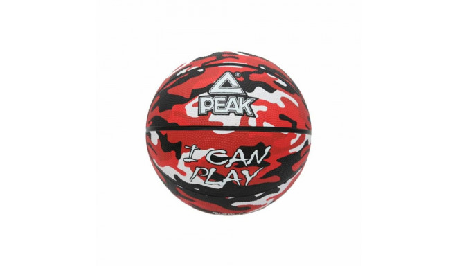 Basketball Ball Peak Peak Camo Ball Black (Size 5)