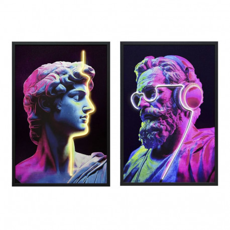 Kangas Home ESPRIT polüstüreen Kangas 63 x 3 x 93 cm