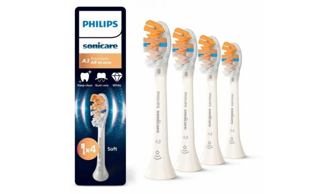 Asenduspea Philips Valge 4 Ühikut
