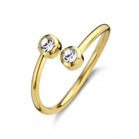 Ladies' Ring CO88 Collection 8CR-10025-56 16 Golden