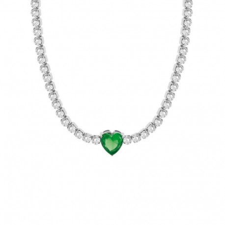 Naiste Kaelakee LIU JO LJ2447 Hõbedane