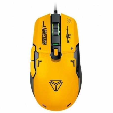 Mouse Yenkee MARKSMAN YMS 3600YW Black 3600 DPI