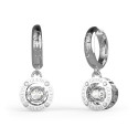 Naiste Kõrvarõngad Guess JUBE01463JWRHT-U Roostevaba teras 1 cm
