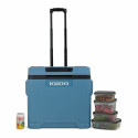 Portable Fridge Igloo71 42 L Blue Plastic