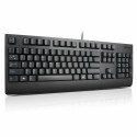 Klaviatuur Lenovo 4X30M86918 Hispaaniakeelne Qwerty Must