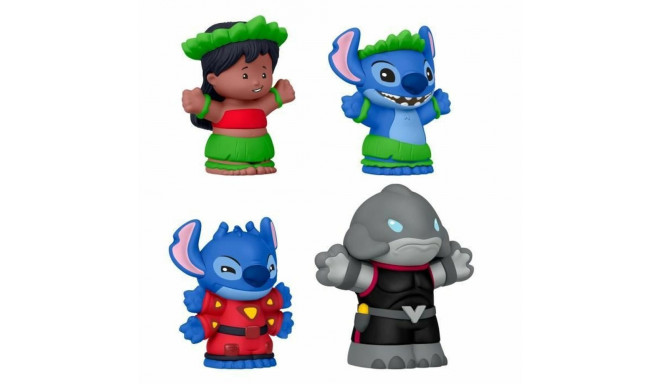 Action Figure LPC LILO Y STITCH 4 Pieces