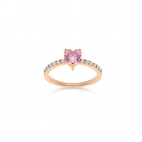 Ladies' Ring LIU JO LJ2439M12 12 Rose gold Pink
