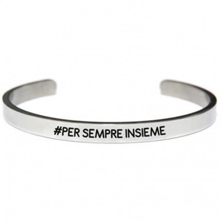 Naiste Käevõru CO88 Collection 8CB-19044 Hõbedane