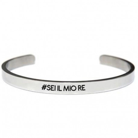 Naiste Käevõru CO88 Collection 8CB-19039 Hõbedane