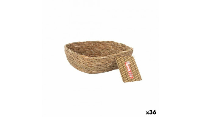 Multi-purpose basket Privilege   Brown wicker Rectangular 13 x 10 x 5 cm (36 Units)