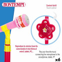 Toy microphone Bontempi 20 x 105 x 20 cm (6 Units)