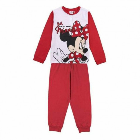 Pidžaama Laste Minnie Mouse Punane 6 aastat