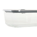 Lunch box Home ESPRIT Transparent polypropylene Borosilicate Glass 800 ml