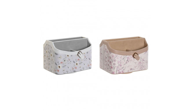 Kaugjuhtimispult DKD Home Decor Sinine Hall Kaamlipruun Heleroosa 2 Ühikut