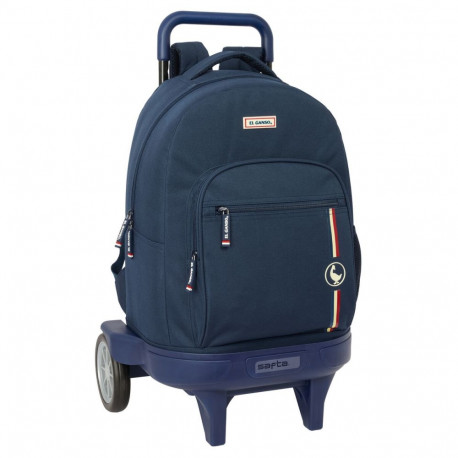 School Bag El Ganso Eclipse Navy Blue 33 x 45 x 22 cm