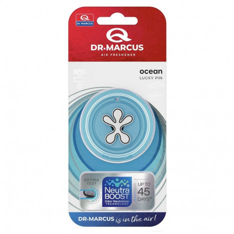 Car Air Freshener Dr Marcus Lucky Pin Ocean Plastic