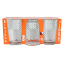 Set of glasses La Mediterránea Diamonds 6 Pieces (8 Units)
