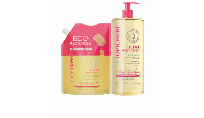 Shower Oil Topicrem UH 2 Pieces