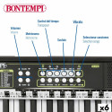 37-Key Keyboard Bontempi 42 x 4 x 15 cm (6 Units)