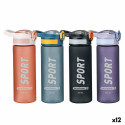 Water bottle Bewinner 600 ml (12 Units)