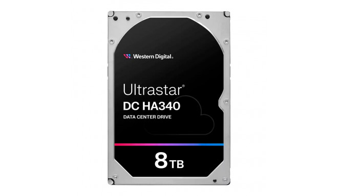 HDD Server WD Ultrastar DC HA340 8TB 512e SE, 3.5’’, 256MB, 7200 RPM, SATA, SKU: 0B47078