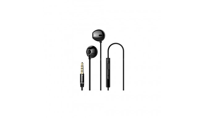Baseus Encok NGH06-01 Stereo Headset With Microphone And Remote / 3,5mm / 1.2m / Black