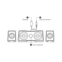 Mars Gaming MS22 Gaming Speaker System 2.2 / USB / 3.5mm