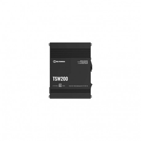 Teltonika TSW200 PoE+ Switch 8 GbE, 2 SFP Ports