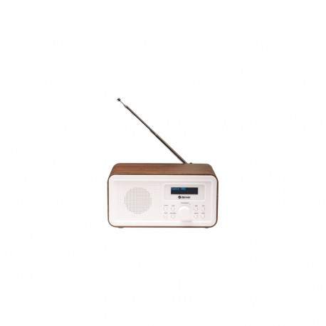 Denver DAB-30 Digitalradio dunkles Holz