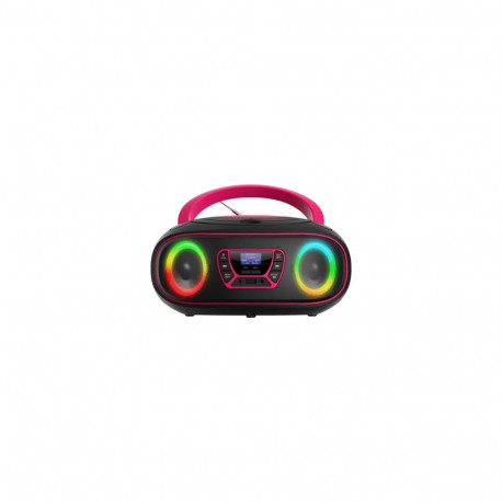 Denver raadiomakk TDB-212 DAB+ FM BT USB CD AUX, roosa