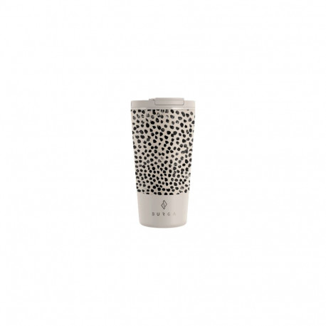 BURGA Thermobecher 500ml Klappdeckel Almond Latte