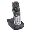Gigaset E560 DECT telefon helistaja ID must, hõbedane