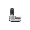 Gigaset E560A DECT telefon helistaja ID must, hõbedane