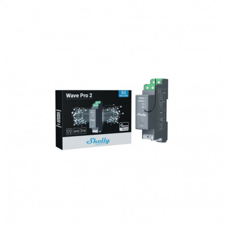 Shelly Qubino Wave Pro 2 electrical relay Grey