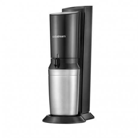 SodaStream Crystal 3.0 metall, roostevaba teras must