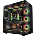INTER-TECH C-701 korpus panorama 2x USB 3.0, 2x USB 2.0