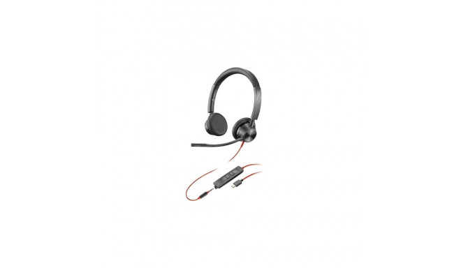 Poly Blackwire 3325 stereo USB-C + 3,5 mm + USB C/A-adapter