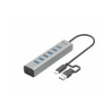 I-TEC USB-C laadimishub 7 porti